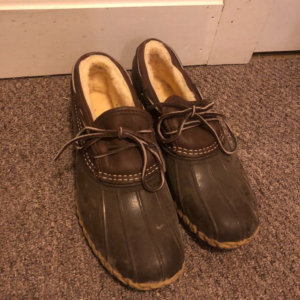Shearling LLBean Duck Boots